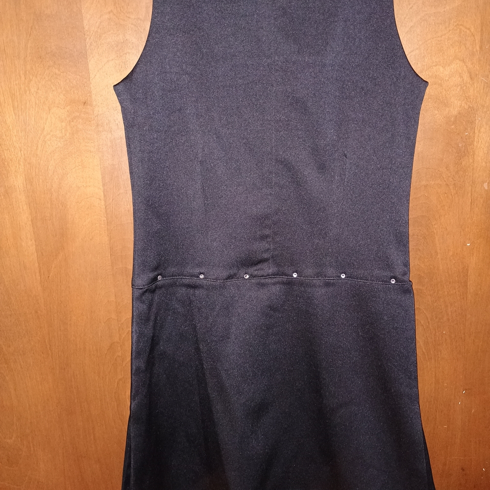 Guess Black Backless Dress with Silver Accents